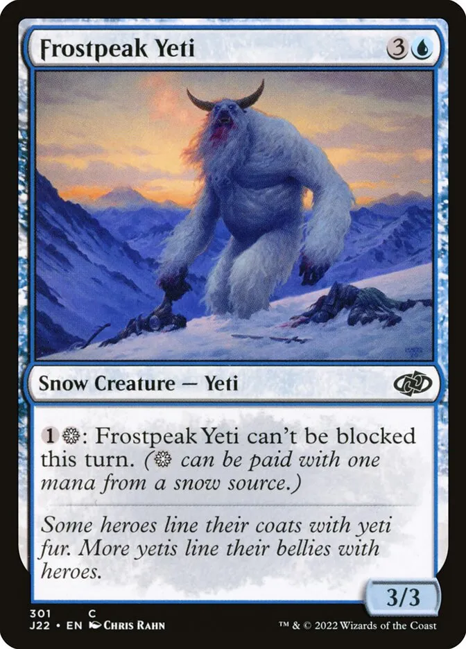 Frostpeak Yeti kaufen - Jumpstart 2022 bei TcG Love
