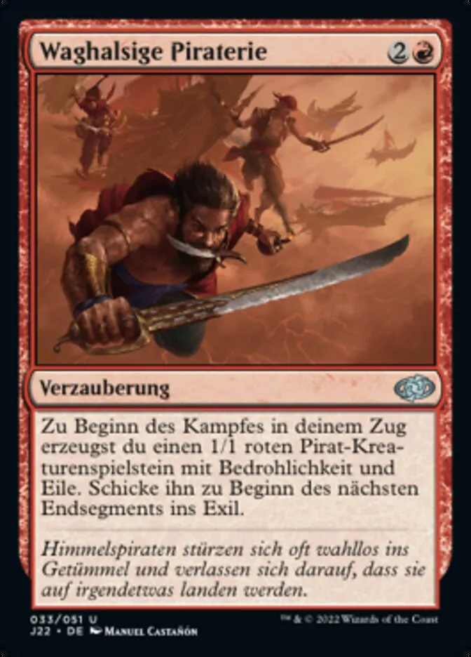 J22-33-Waghalsige-Piraterie-de Waghalsige Piraterie kaufen - Jumpstart 2022 bei TcG Love