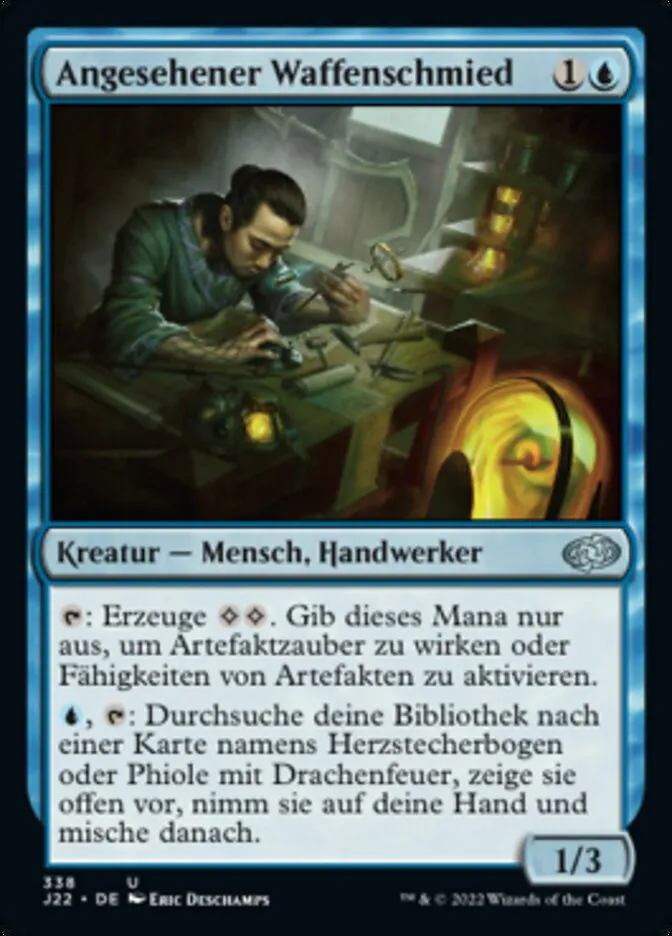 J22-338-Angesehener-Waffenschmied-de Angesehener Waffenschmied kaufen - Jumpstart 2022 bei TcG Love