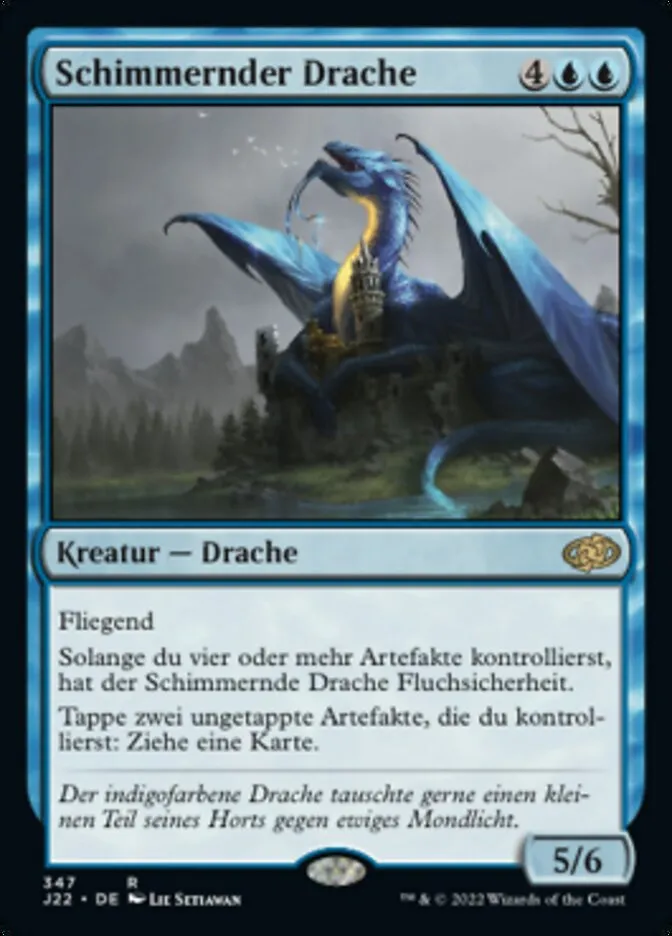 J22-347-Schimmernder-Drache-de Schimmernder Drache kaufen - Jumpstart 2022 bei TcG Love