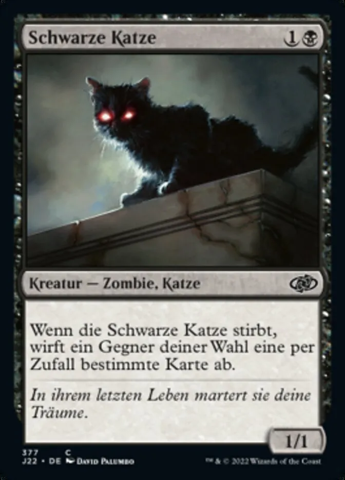 Schwarze Katze kaufen - Jumpstart 2022 bei TcG Love