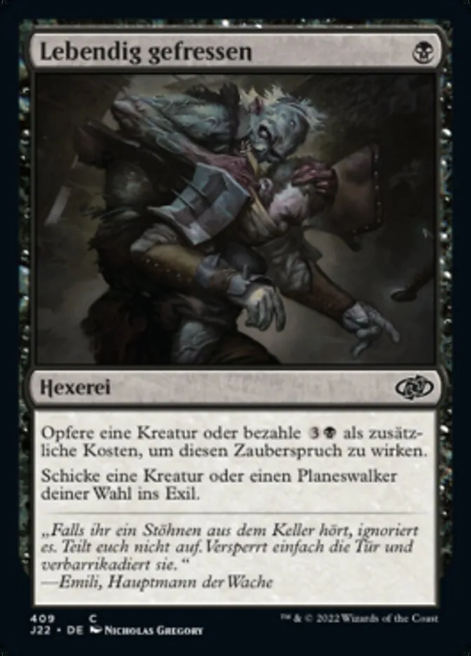 J22-409-Lebendig-gefressen-de Lebendig gefressen kaufen - Jumpstart 2022 bei TcG Love