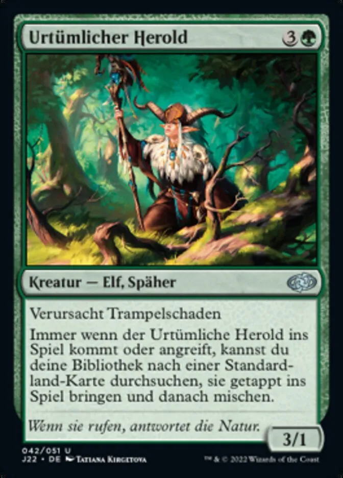J22-42-Urt-mlicher-Herold-de Urtümlicher Herold kaufen - Jumpstart 2022 bei TcG Love