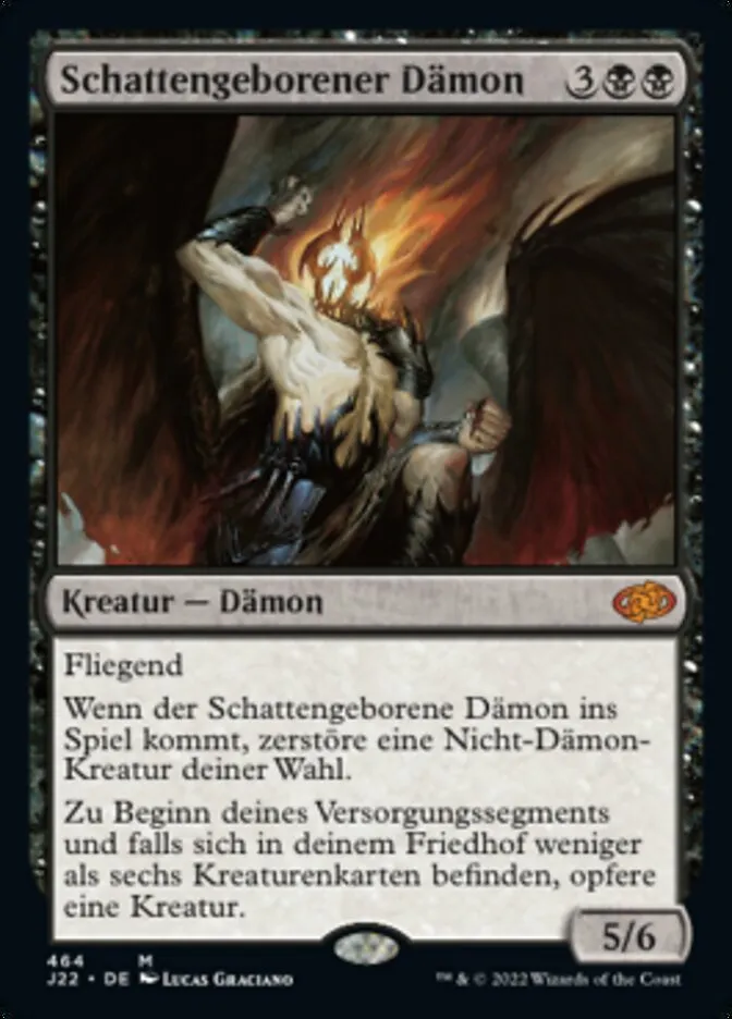 J22-464-Schattengeborener-D-mon-de Schattengeborener Dämon kaufen - Jumpstart 2022 bei TcG Love