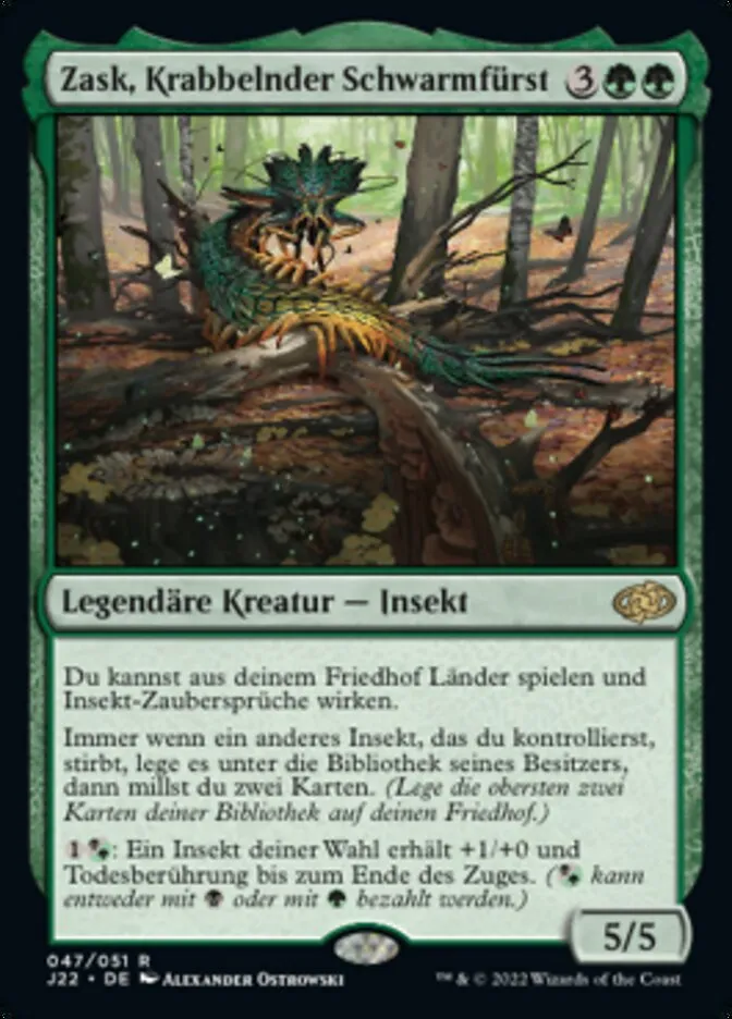 Zask, Krabbelnder Schwarmfürst kaufen - Jumpstart 2022 bei TcG Love