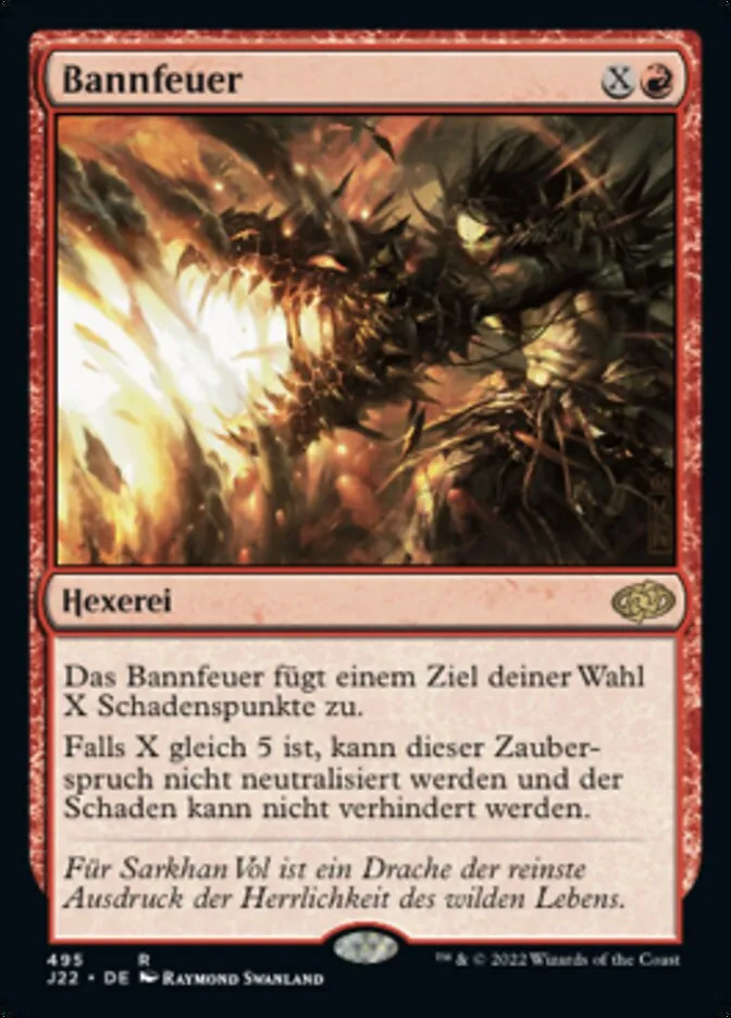 Bannfeuer kaufen - Jumpstart 2022 bei TcG Love