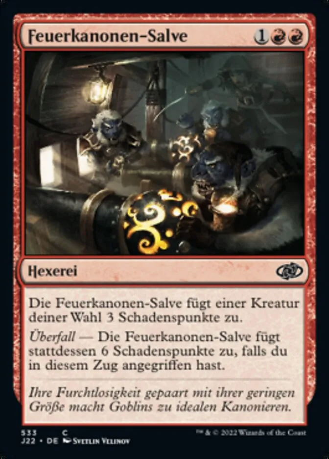 J22-533-Feuerkanonen-Salve-de Feuerkanonen-Salve kaufen - Jumpstart 2022 bei TcG Love