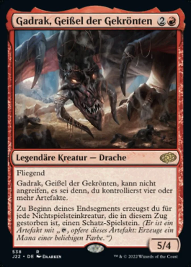 J22-538-Gadrak--Gei-el-der-Gekr-nten-de Gadrak, Geißel der Gekrönten kaufen - Jumpstart 2022 bei TcG Love
