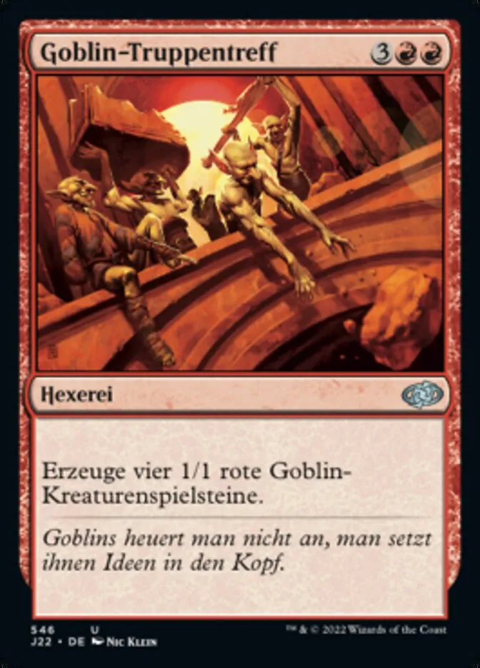 J22-546-Goblin-Truppentreff-de Goblin-Truppentreff kaufen - Jumpstart 2022 bei TcG Love