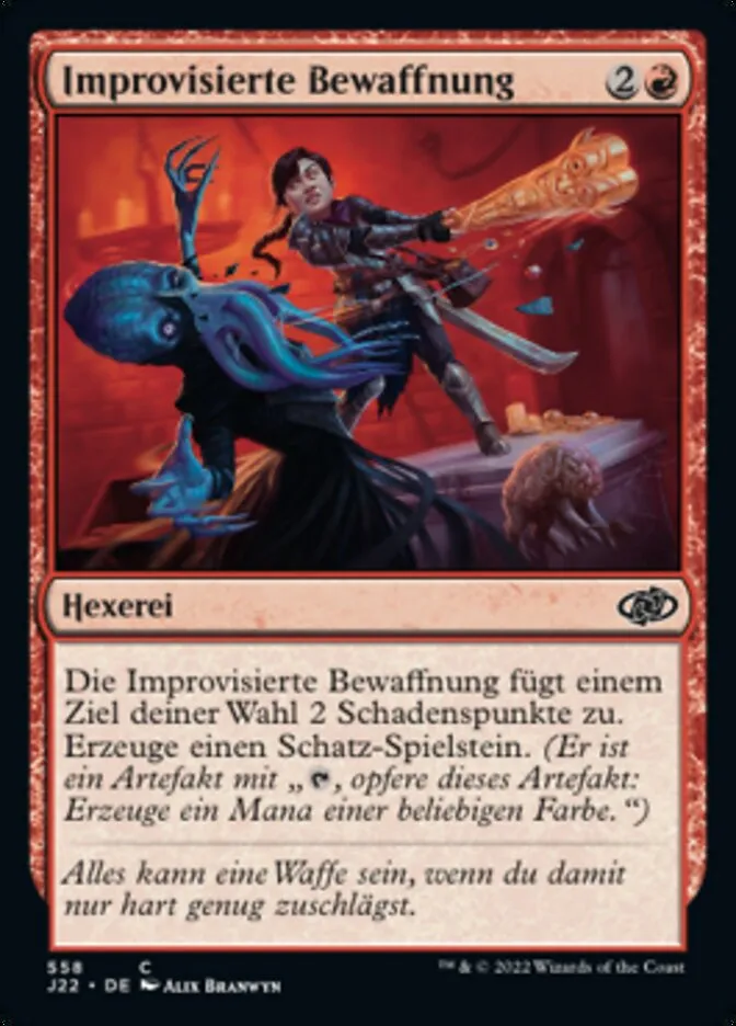 J22-558-Improvisierte-Bewaffnung-de Improvisierte Bewaffnung kaufen - Jumpstart 2022 bei TcG Love