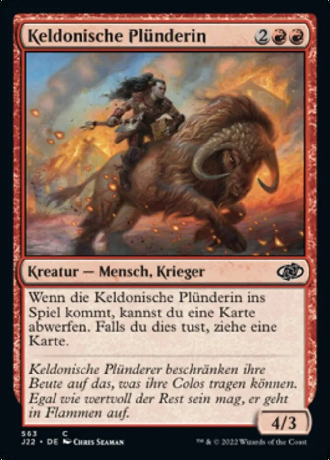 Keldonische Plünderin kaufen - Jumpstart 2022 bei TcG Love