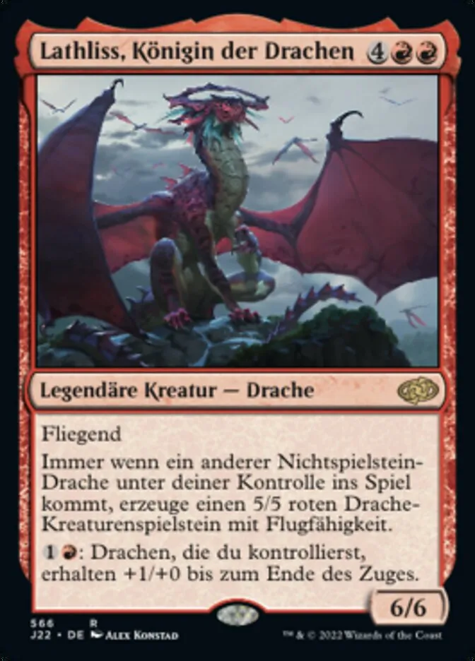 J22-566-Lathliss--K-nigin-der-Drachen-de Lathliss, Königin der Drachen kaufen - Jumpstart 2022 bei TcG Love