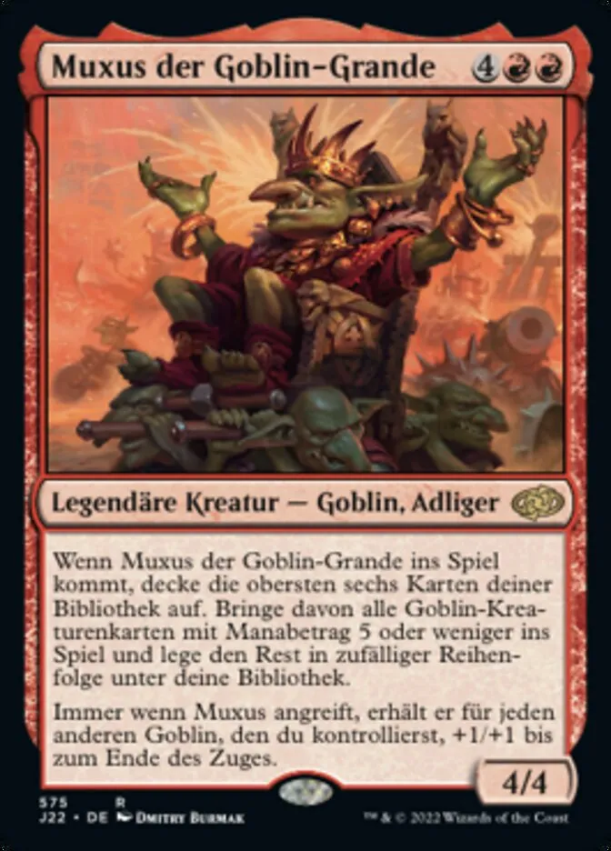 J22-575-Muxus-der-Goblin-Grande-de Muxus der Goblin-Grande kaufen - Jumpstart 2022 bei TcG Love