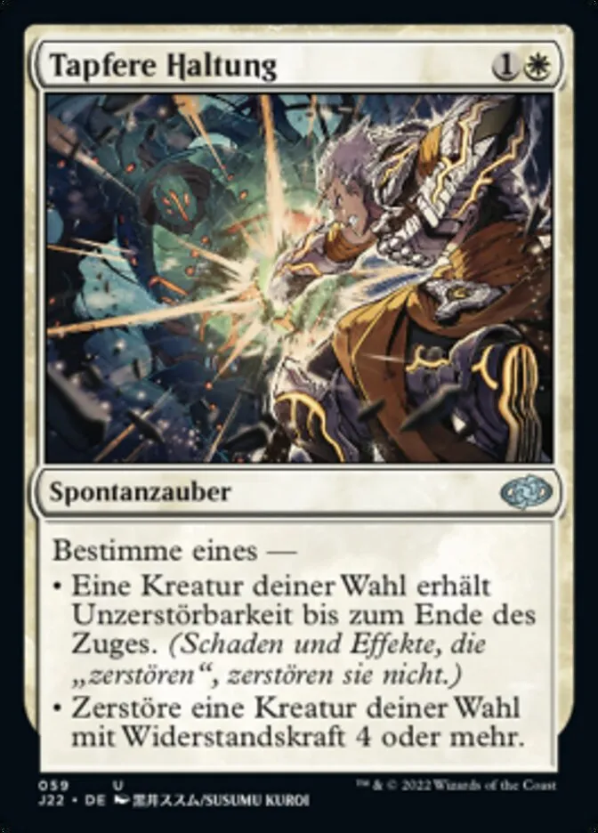 Tapfere Haltung kaufen - Jumpstart 2022 bei TcG Love