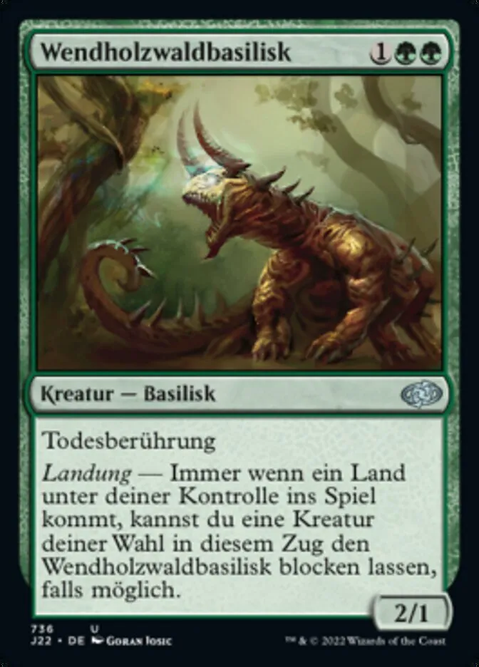 Wendholzwaldbasilisk kaufen - Jumpstart 2022 bei TcG Love