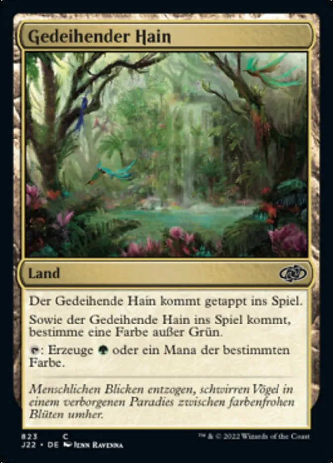 J22-823-Gedeihender-Hain-de Gedeihender Hain kaufen - Jumpstart 2022 bei TcG Love