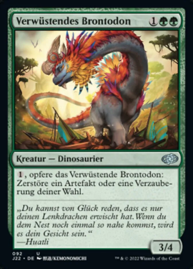 Verwüstendes Brontodon kaufen - Jumpstart 2022 bei TcG Love