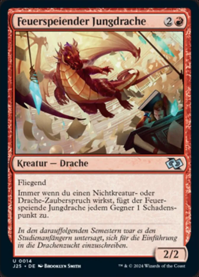 Feuerspeiender Jungdrache kaufen - Foundations Jumpstart bei TcG Love