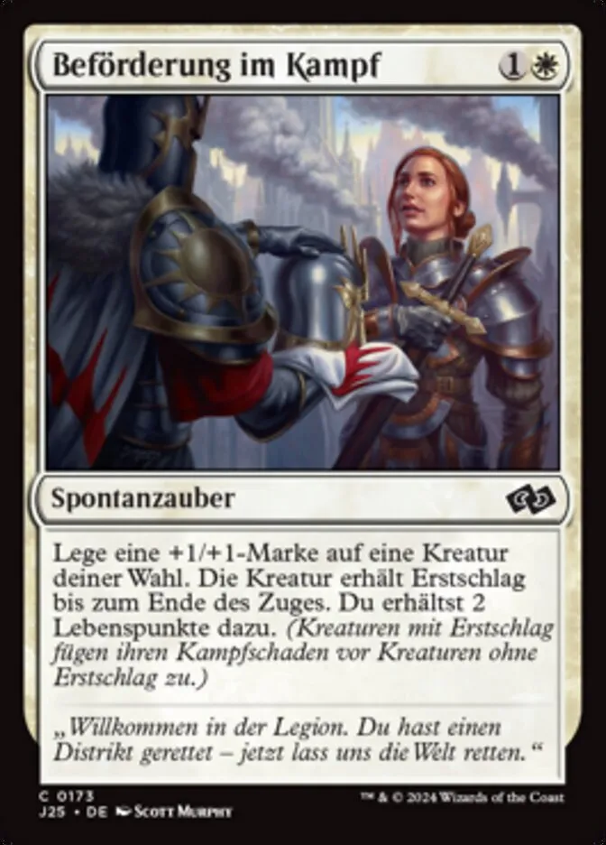 Beförderung im Kampf kaufen - Foundations Jumpstart bei TcG Love