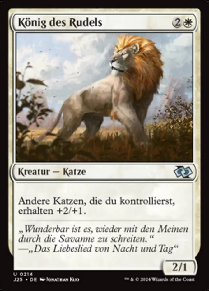 König des Rudels kaufen - Foundations Jumpstart bei TcG Love