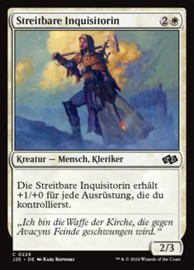 Streitbare Inquisitorin kaufen - Foundations Jumpstart bei TcG Love
