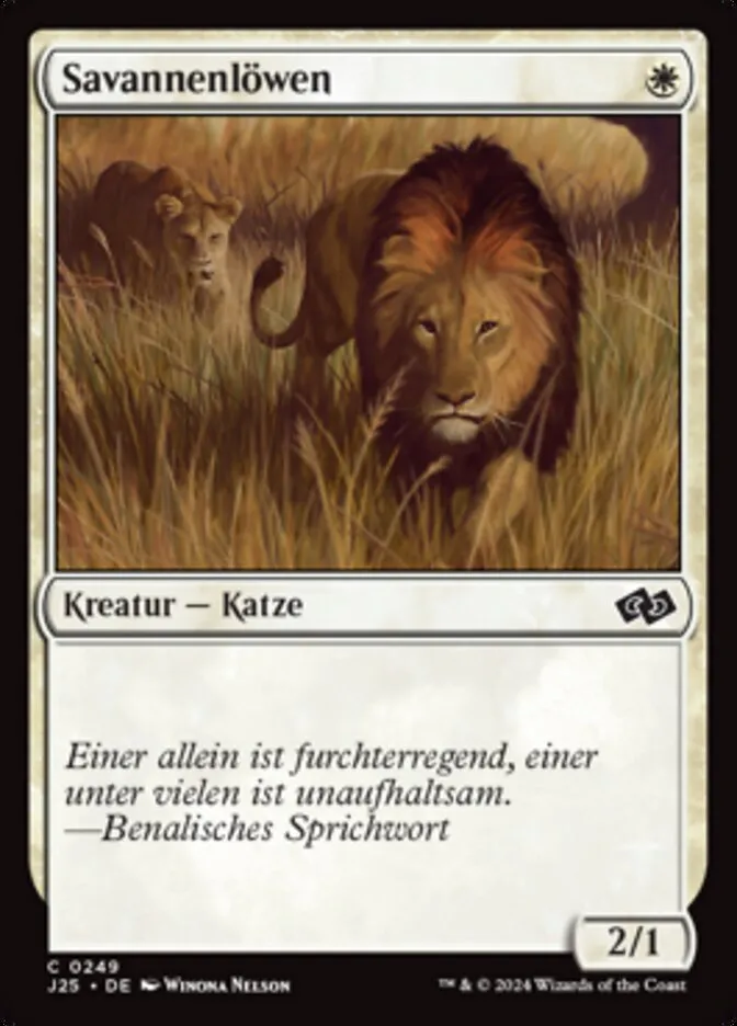 Savannenlöwen kaufen - Foundations Jumpstart bei TcG Love