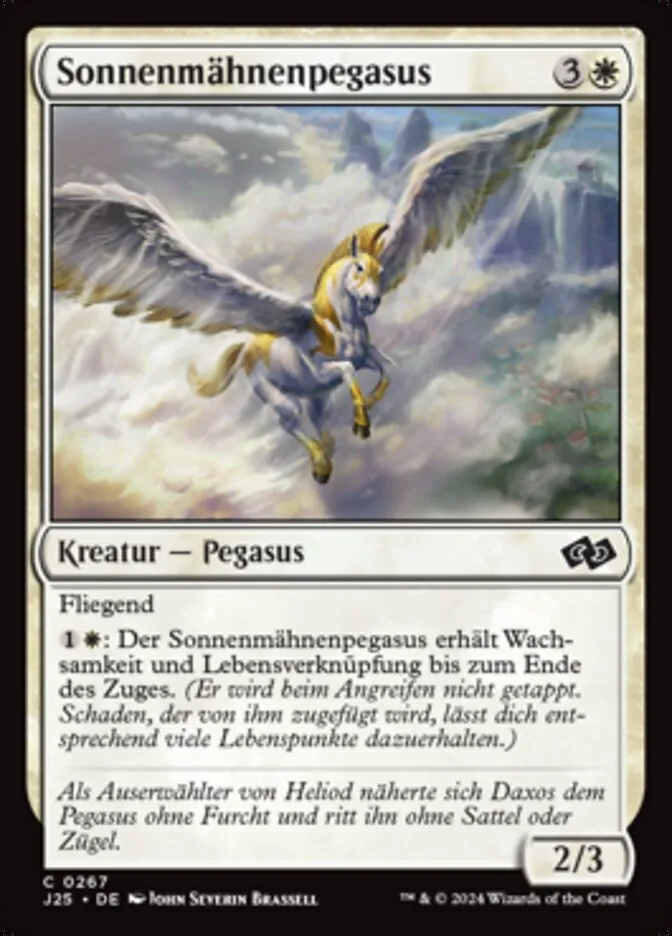 Sonnenmähnenpegasus kaufen - Foundations Jumpstart bei TcG Love