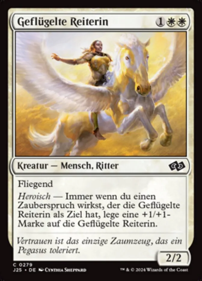 Geflügelte Reiterin kaufen - Foundations Jumpstart bei TcG Love