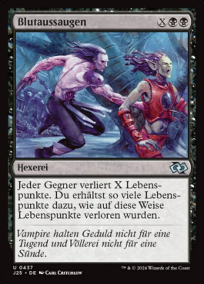 Blutaussaugen kaufen - Foundations Jumpstart bei TcG Love
