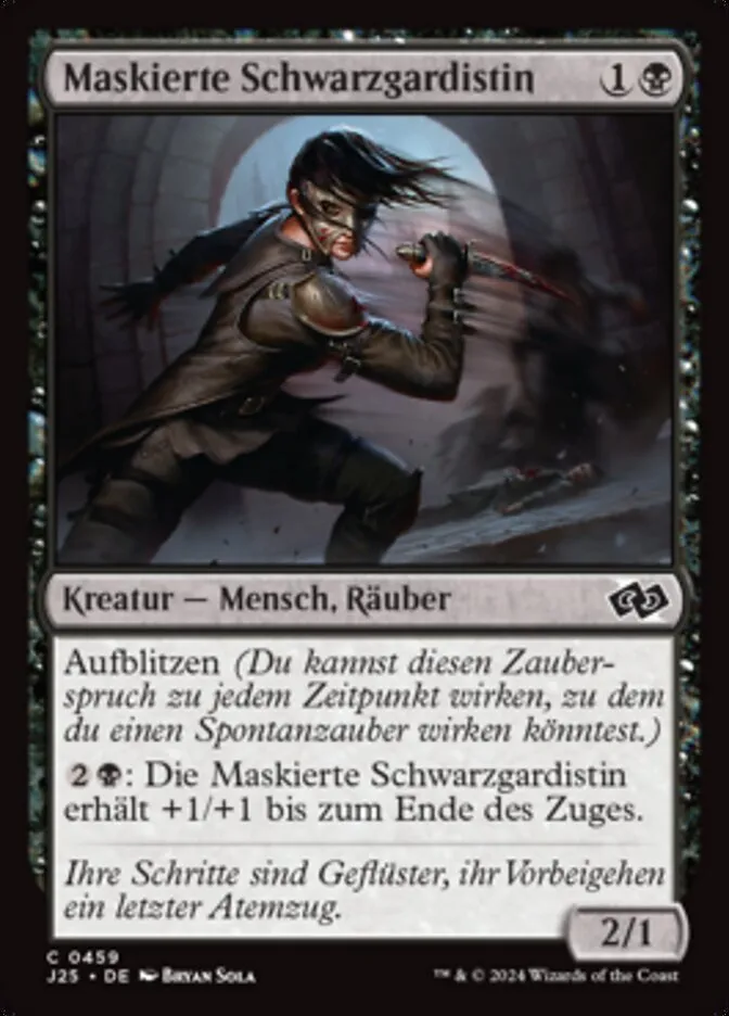 Maskierte Schwarzgardistin kaufen - Foundations Jumpstart bei TcG Love