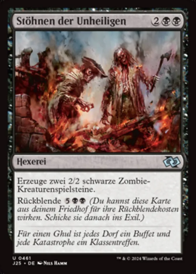 Stöhnen der Unheiligen kaufen - Foundations Jumpstart bei TcG Love