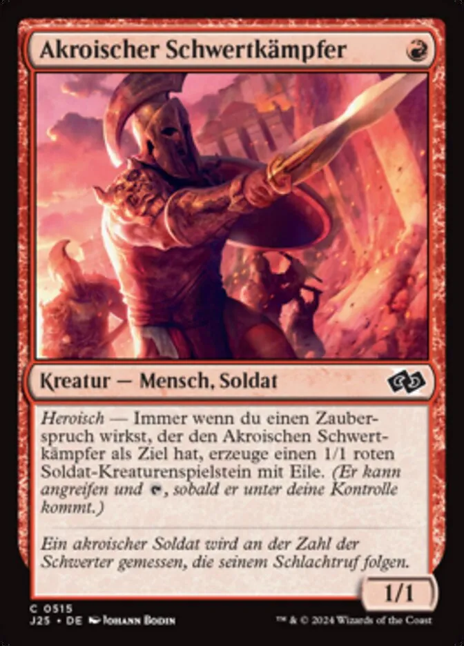 Akroischer Schwertkämpfer kaufen - Foundations Jumpstart bei TcG Love