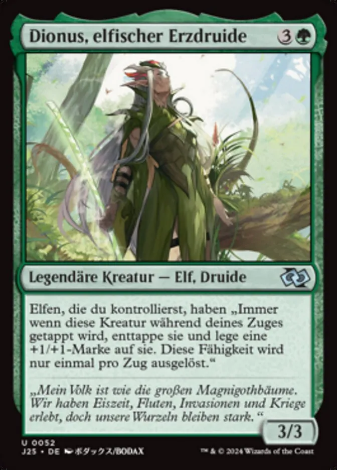 Dionus, elfischer Erzdruide kaufen - Foundations Jumpstart bei TcG Love