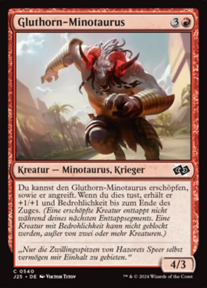 Gluthorn-Minotaurus kaufen - Foundations Jumpstart bei TcG Love
