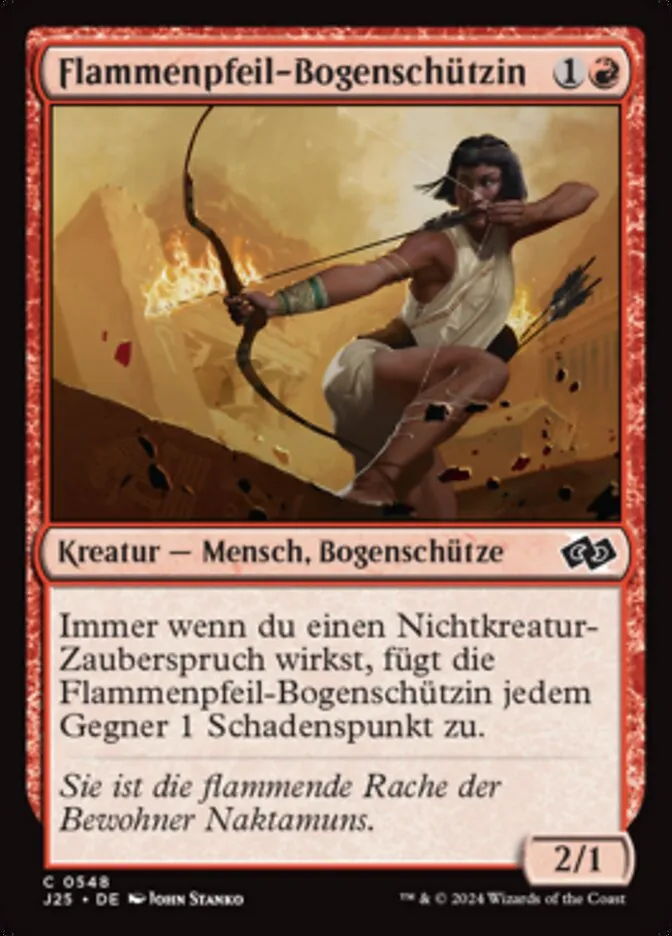 Flammenpfeil-Bogenschützin kaufen - Foundations Jumpstart bei TcG Love