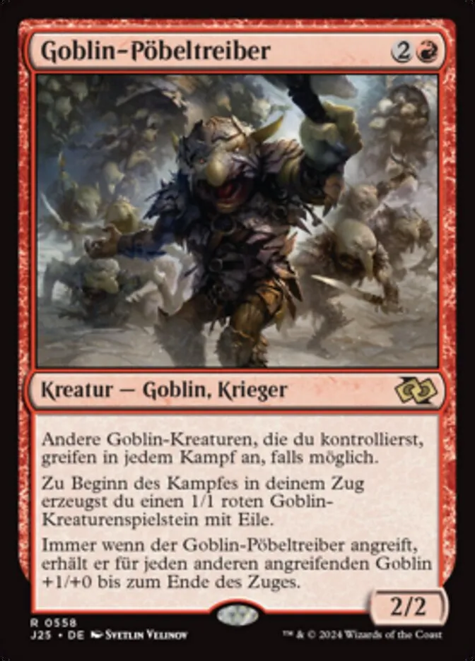 Goblin-Pöbeltreiber kaufen - Foundations Jumpstart bei TcG Love