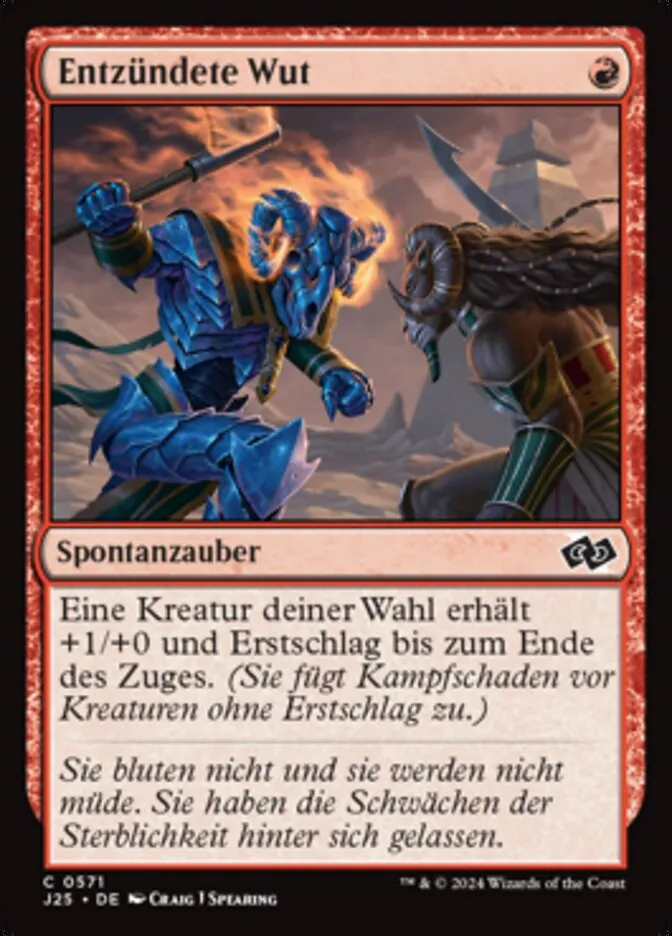 Entzündete Wut kaufen - Foundations Jumpstart bei TcG Love