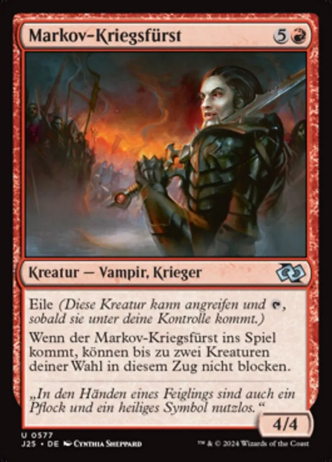 Markov-Kriegsfürst kaufen - Foundations Jumpstart bei TcG Love