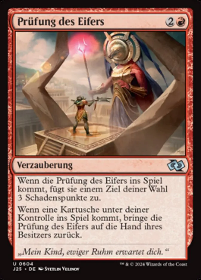 Prüfung des Eifers kaufen - Foundations Jumpstart bei TcG Love