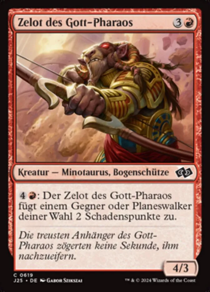 Zelot des Gott-Pharaos kaufen - Foundations Jumpstart bei TcG Love