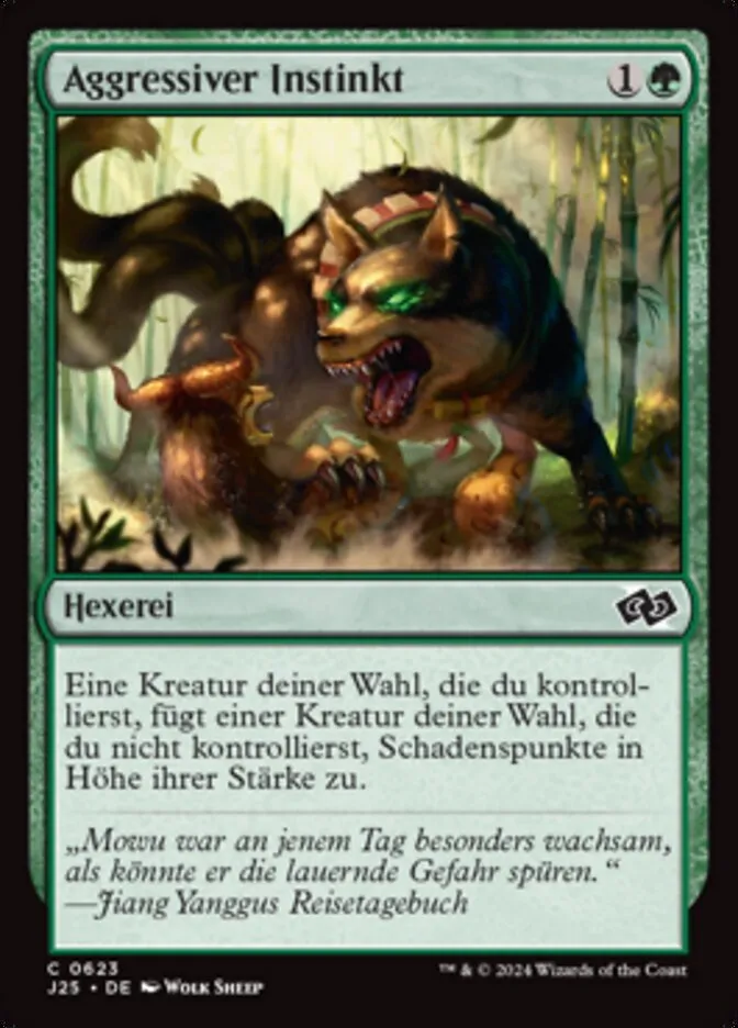 Aggressiver Instinkt kaufen - Foundations Jumpstart bei TcG Love