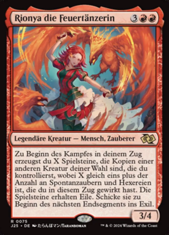 Rionya die Feuertänzerin kaufen - Foundations Jumpstart bei TcG Love