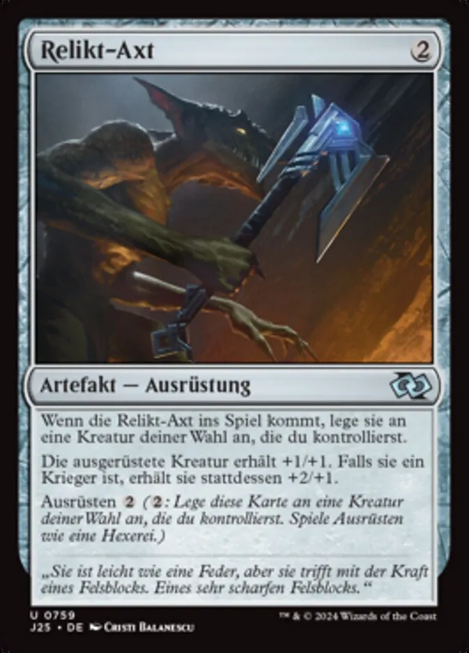 Relikt-Axt kaufen - Foundations Jumpstart bei TcG Love