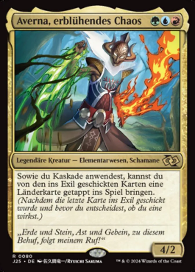 Averna, erblühendes Chaos kaufen - Foundations Jumpstart bei TcG Love