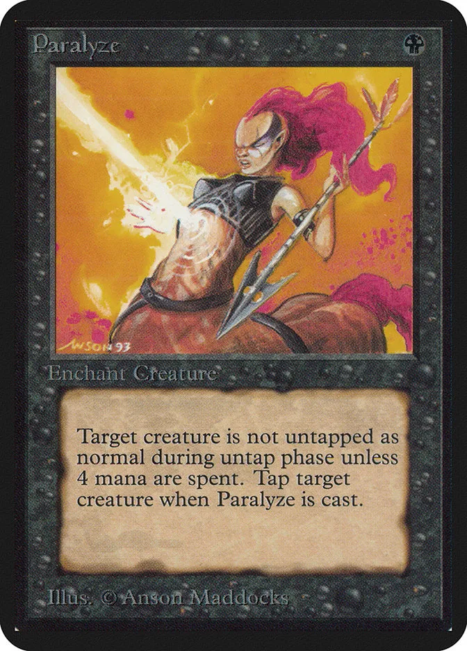 Paralyze kaufen - Limited Edition Alpha bei TcG Love