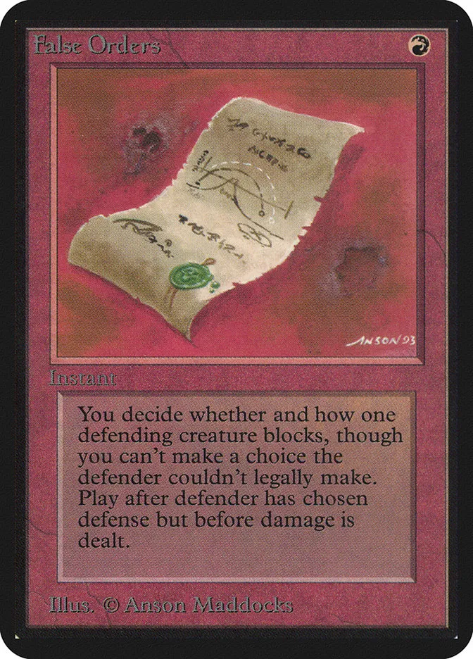False Orders kaufen - Limited Edition Alpha bei TcG Love