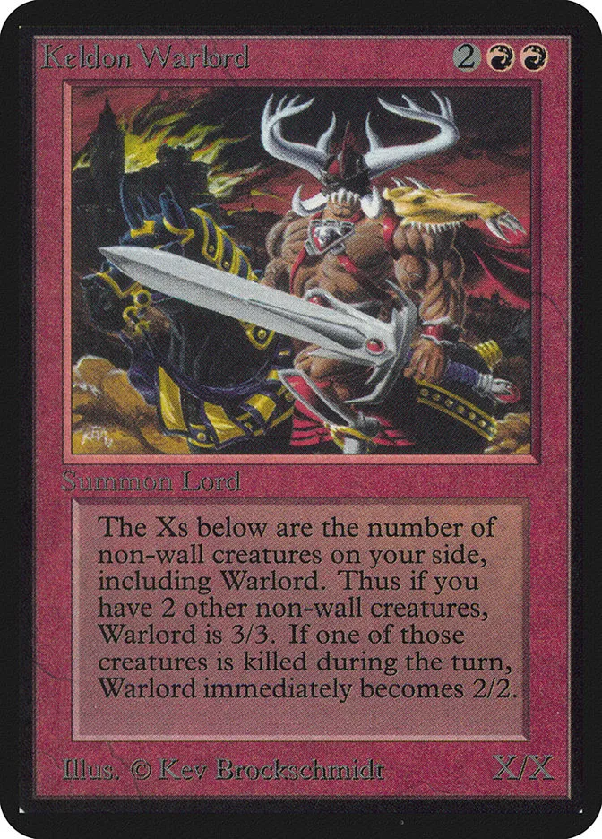 Keldon Warlord kaufen - Limited Edition Alpha bei TcG Love