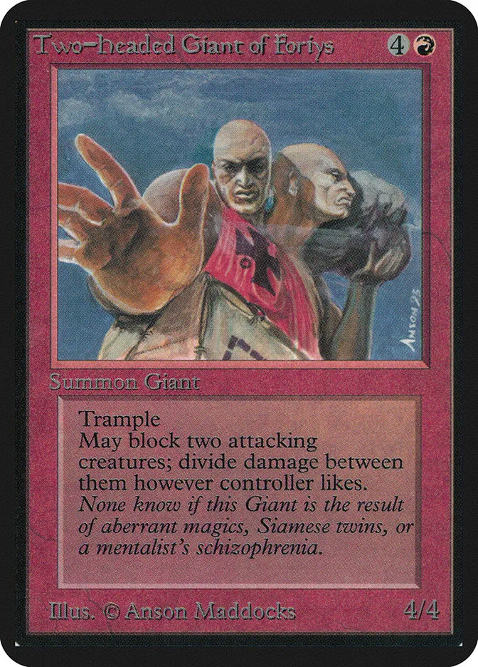 Two-Headed Giant of Foriys kaufen - Limited Edition Alpha bei TcG Love