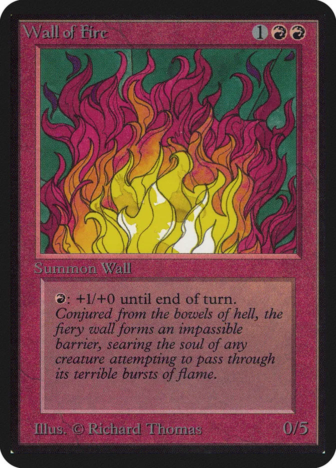 Wall of Fire kaufen - Limited Edition Alpha bei TcG Love