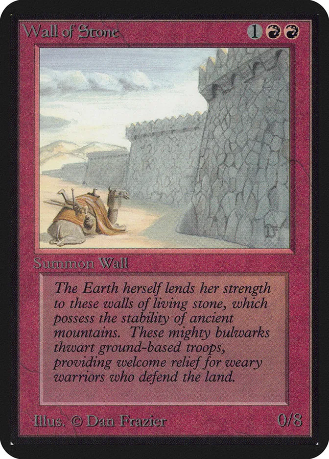Wall of Stone kaufen - Limited Edition Alpha bei TcG Love